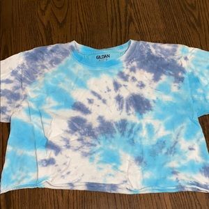 CROPPED TIE DYE TEE